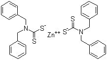 Zinc dibenzyl dithiocarbamate(CAS 14726-36-4)