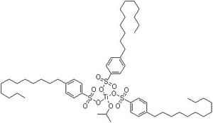 Isopropyl tri (dodecylbenzenesulfonate) titanate 
